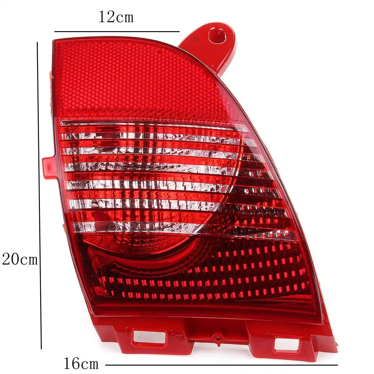 

RHD Rear Fog Light Brake Light Tail Lamp Assembly Rear Bumper for Peugeot 308CC C3 2008 2009-2014 for Citroen C3XR