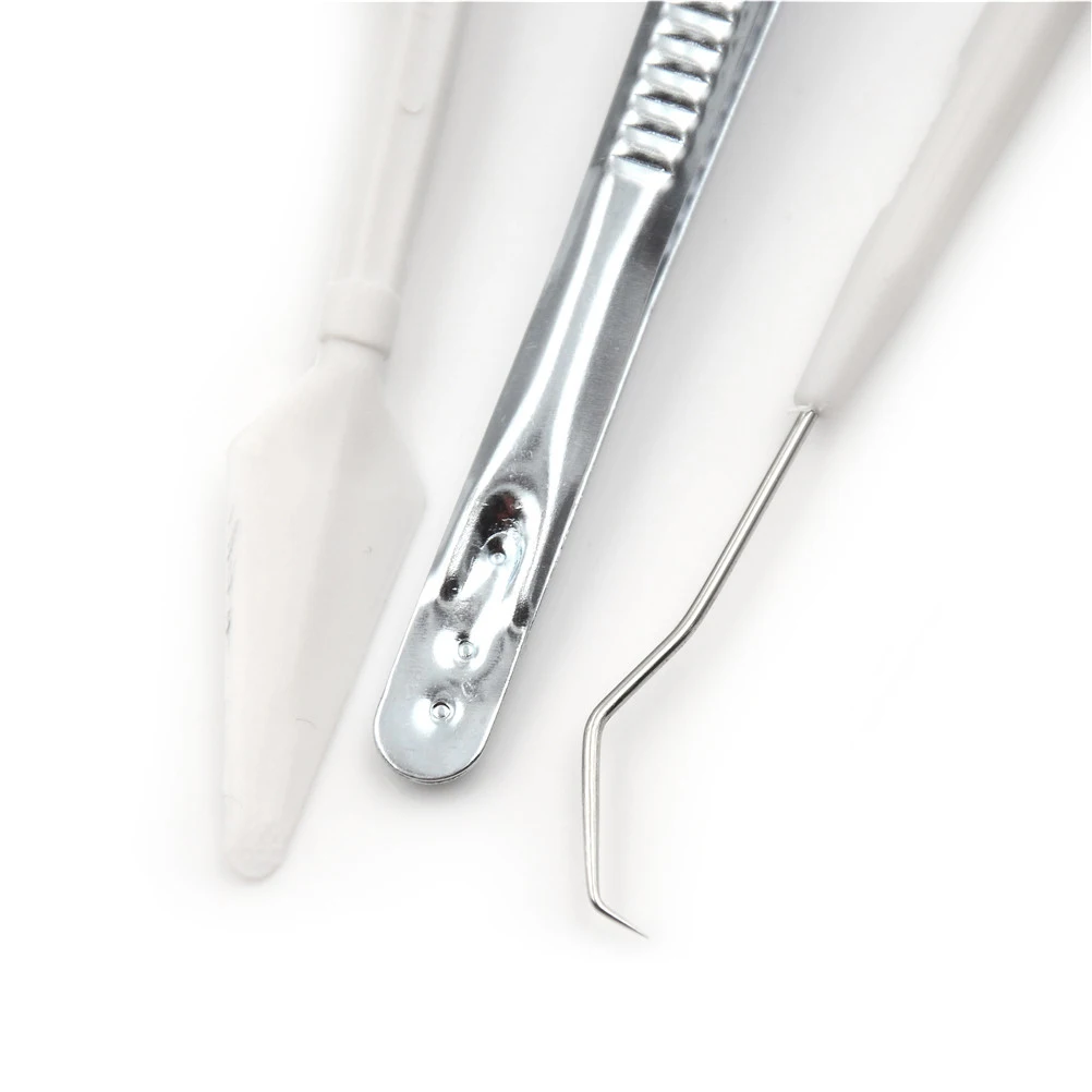 3 шт./лот полезный набор инструментов из нержавеющей стали стоматологический для