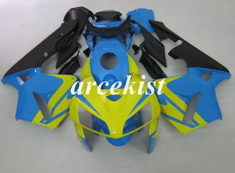 

4 Gifts Injection mold New ABS Fairings Kit Fit for HONDA CBR600RR F5 2005 2006 05 06 bodywork set Blue yellow