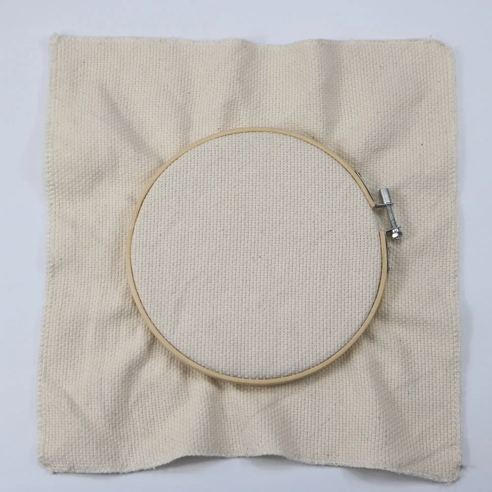 

Embroidery Kit Cross stitch kits embroidery frame hoop Wooden Handle punch needle cross stitch set