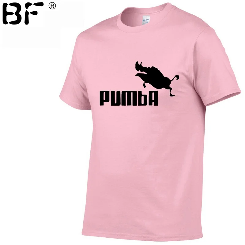 2019 PUMBA (Пумба) Для мужчин футболка мужская с коротким рукавом хлопчатобумажные