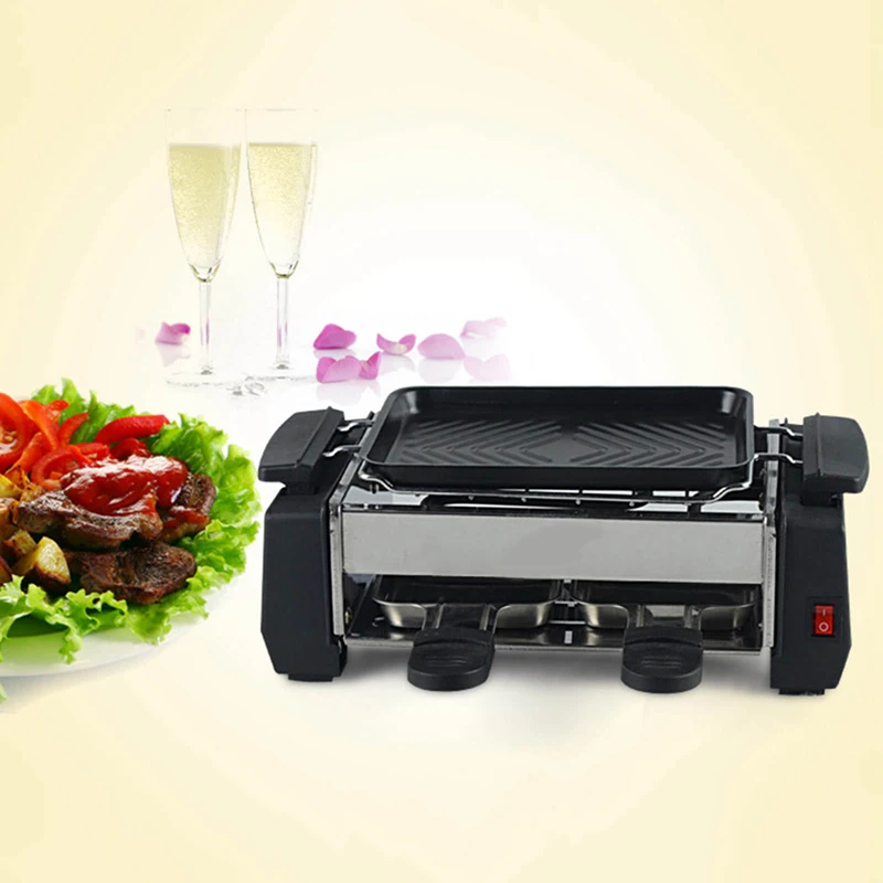 2021 new multifunction electric bbq grill smokeless barbecue bbq stove non stick plate takoyaki machine 220v free global shipping