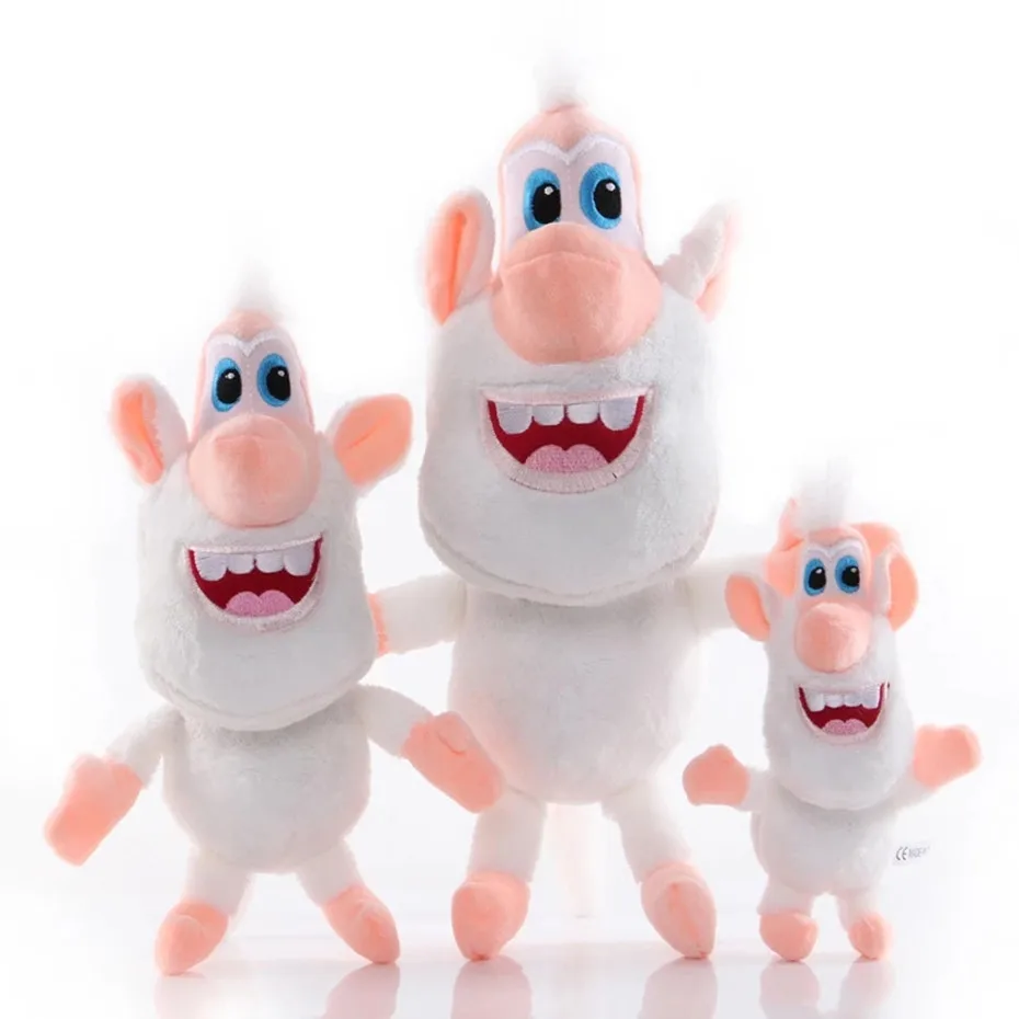 

Russian Cartoon White Pig Cooper Booba Buba Cooper Plush Soft Toy Cute Soft Stuffed Doll Present For Children Gift Plush Toys