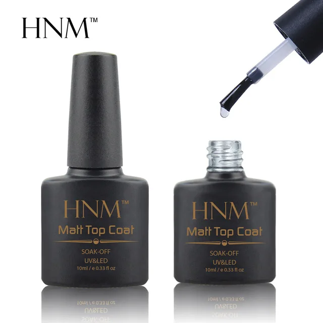 TOP-MATT-10ML HNM jam серия УФ-гель для ногтей DIY Nail Art 8 мл замачиваемый матовый лак светодиодный Полупостоянный лак Лаковая эмаль - Цвет: TOP-MATT-10ML