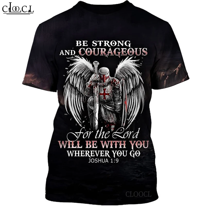 Новинка летняя модная популярная мужская и женская футболка HX с рисунком рыцарей