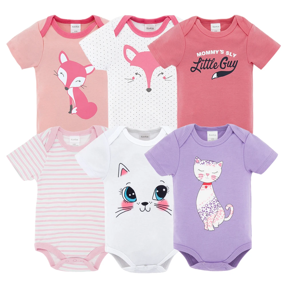 HY21012175 Honeyzone 6 шт. Детские боди из хлопка цельный короткий рукав Roupa De Bebes летний комплект одежды для маленьких мальчиков - Цвет: HY21012175