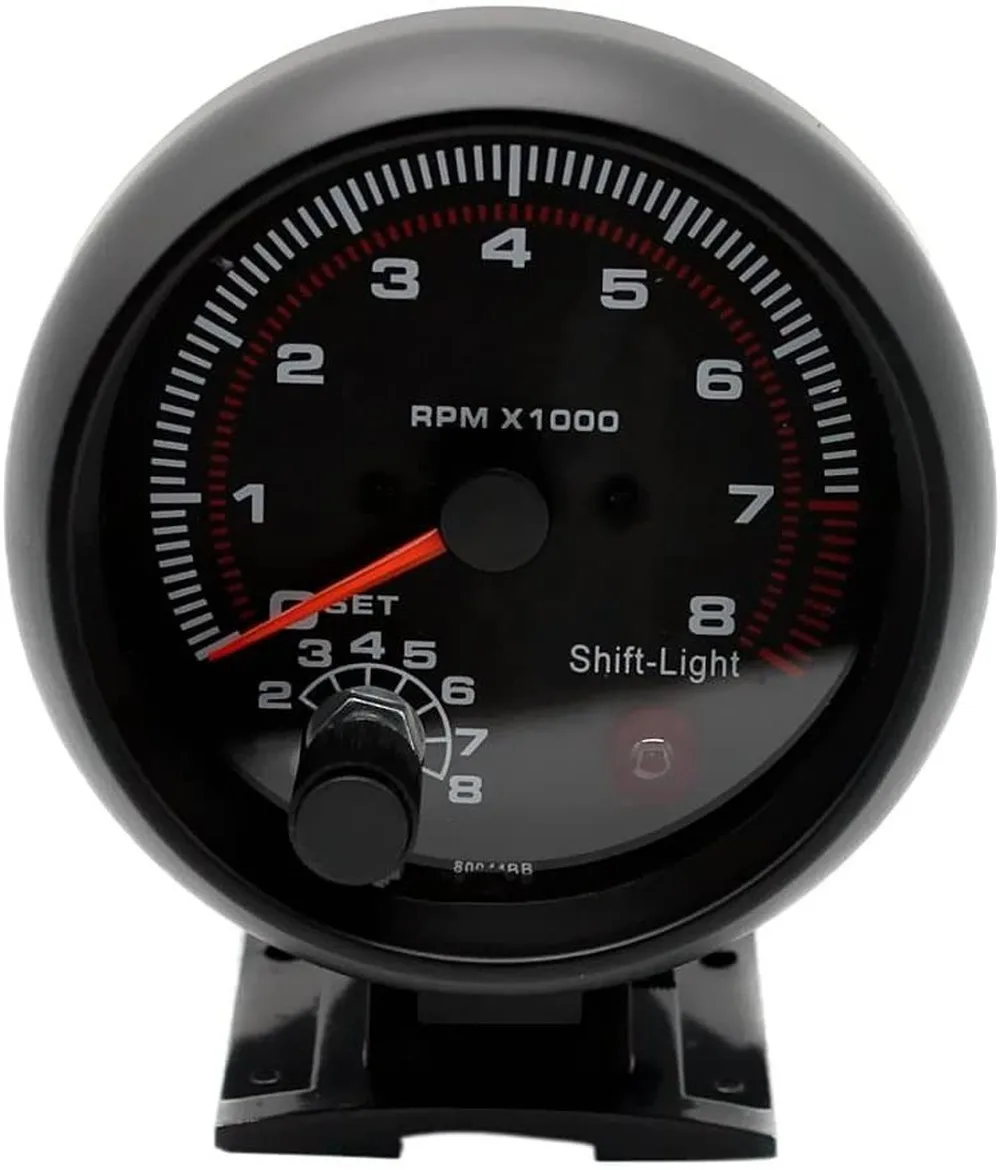 

Универсальный Тахометр 3,75 дюйма 12 В, светодиодная подсветильник ка переключения, бензин для автомобиля