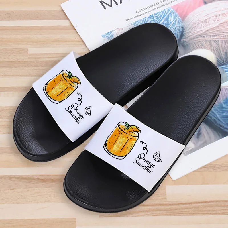

Watermelon pineapple cute fruit Kawaii slippers women Open Toe Flip Flops for Women 2021 fashion sandals