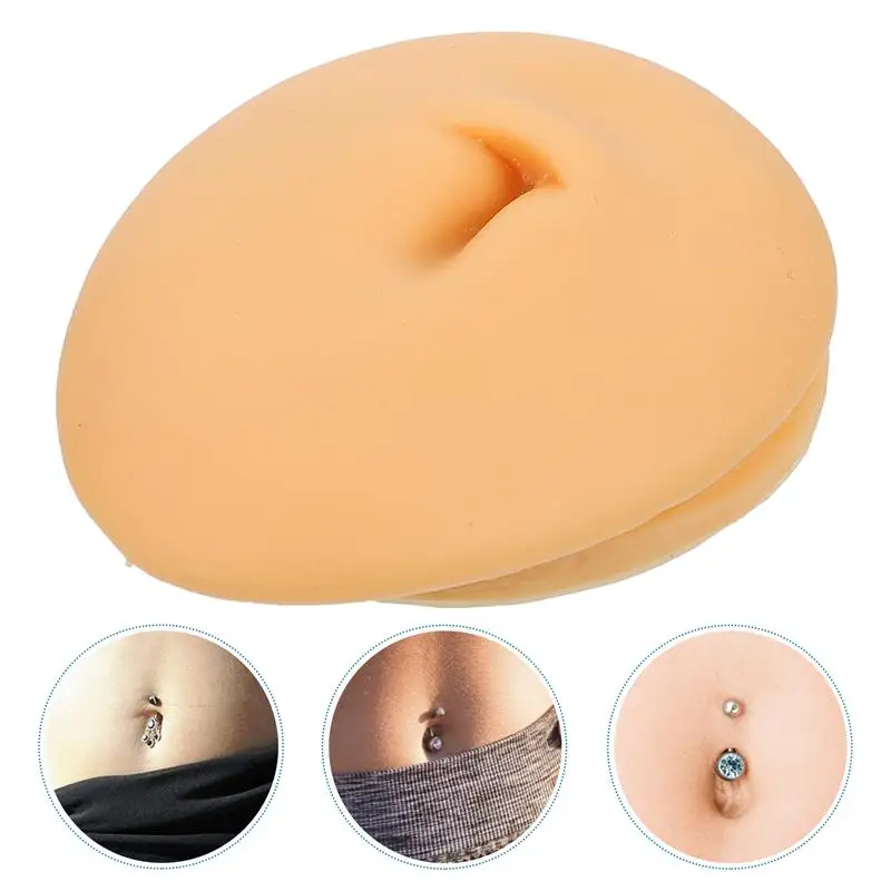 

1pc Silicone Navel Model Simulation Piercing Navel Model Simulated Navel Model