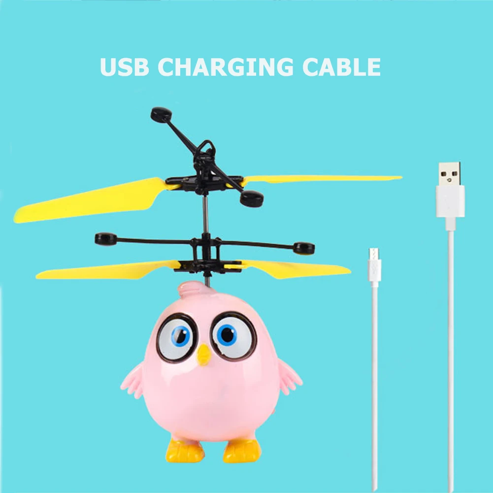 

Kids Toys Induction Levitation Aircraft Easy Use Broken-Resistant Helicopter Children Portable Interactive Present