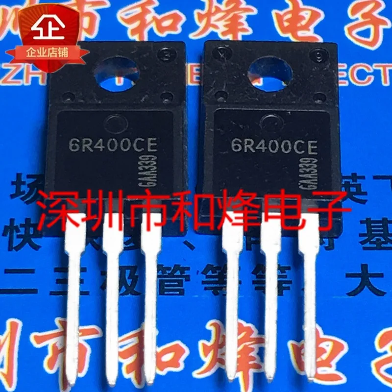 

6pcs/lot 6R400CE IPA60R400CE TO-220F 650V 30A In Stock