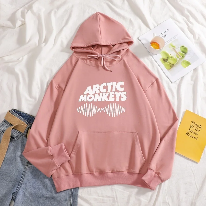 Новый 2020 Arctic Monkeys звуковая толстовки Однотонная одежда с длинными рукавами