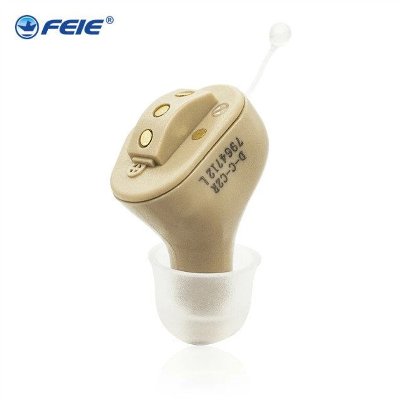 Слуховой аппарат маленького размера звуковой усилитель CIC внутренний ушной