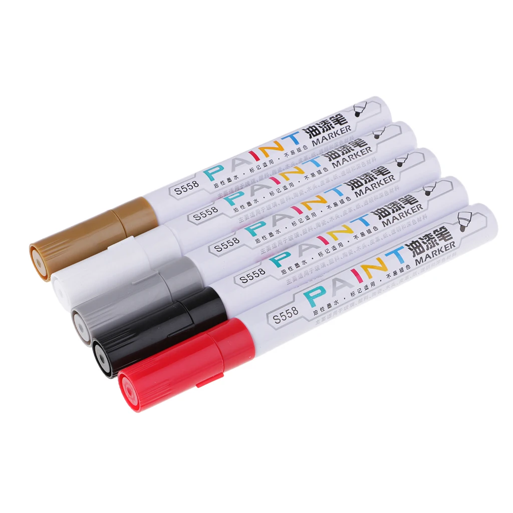 Водонепроницаемая Перманентная ручка для краски нить шин CD металлический маркер