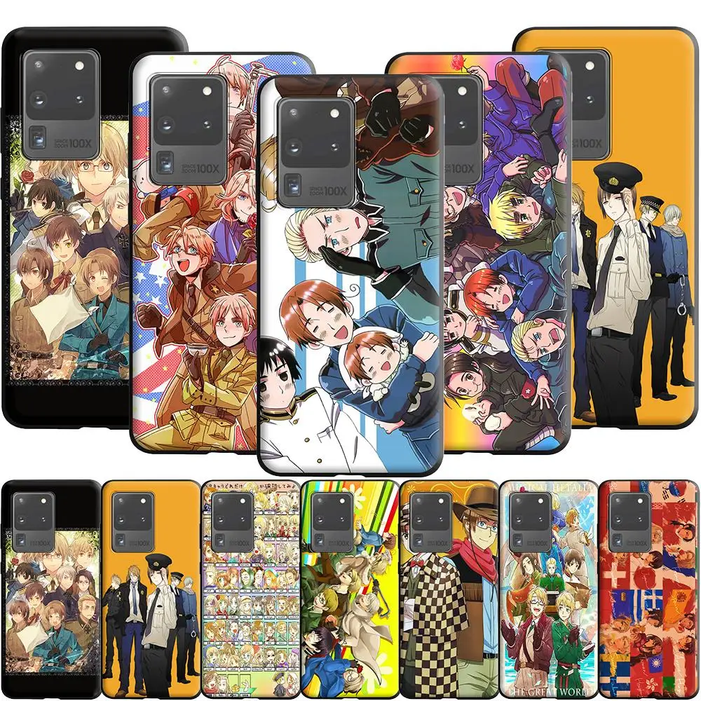Чехол Hetalia Axis Powers для Samsung Galaxy A5 A6 A9 M11 M21 M31 S21 S21S S30 Plus Ultra M51 A02 A12 A32 A52 A72 F62 M62|Бамперы| |
