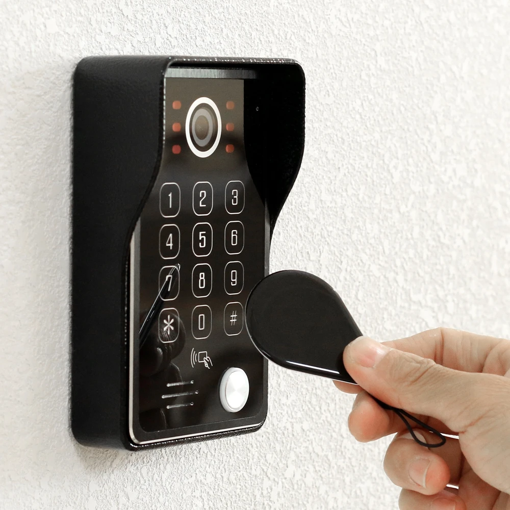 Видеодомофон HomeFong проводной дверной звонок для видеодомофона HD 1080P широкий угол