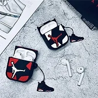 Силиконовый чехол с мультипликационными airpods чехол Обложка с брелок для apple airpods протектор чехол