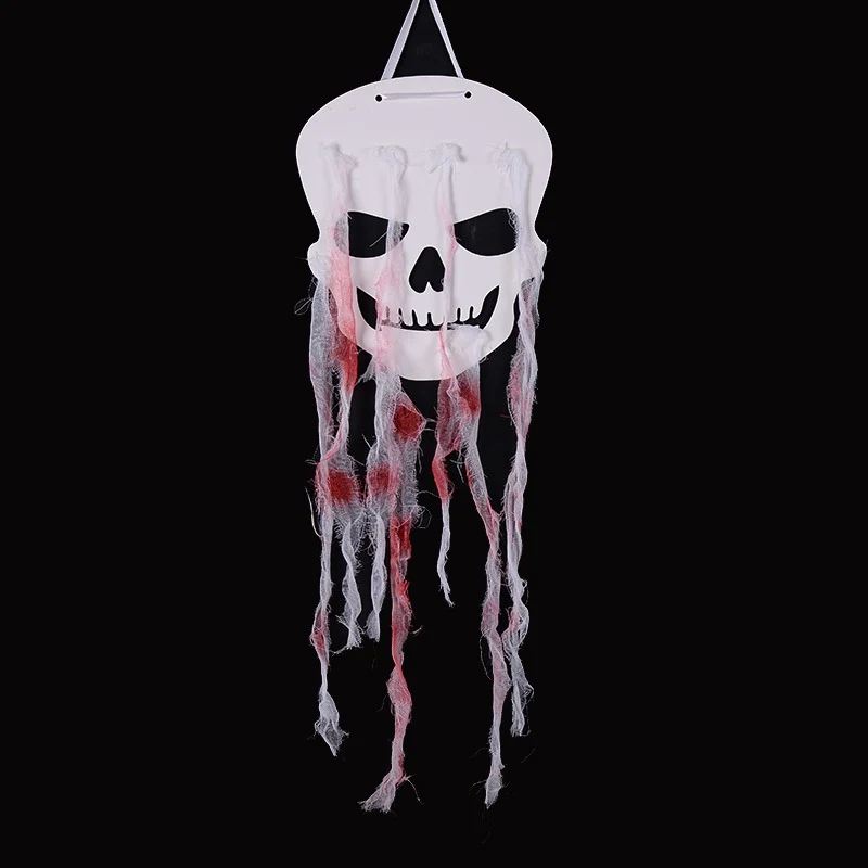 Хэллоуин кровавая дверная занавеска декоративная жуткая ткань дом с