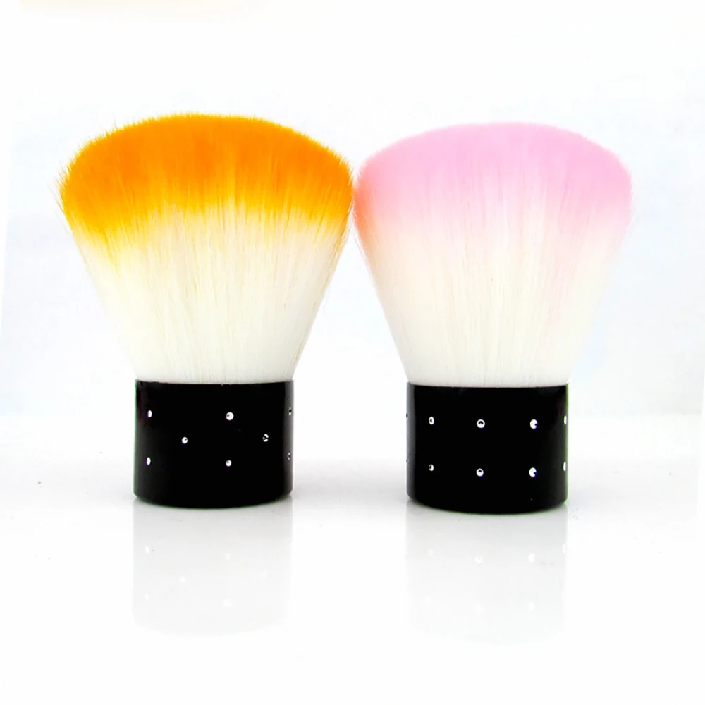 1 шт. Мини Короткая щетка для очистки ногтей пластиковые инструменты маникюра и