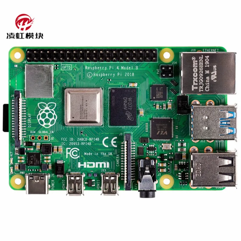 Billig Pi 4B 4th Generation Typ B UK Offizielle Raspberry Pi 4B Entwicklung Bord Version