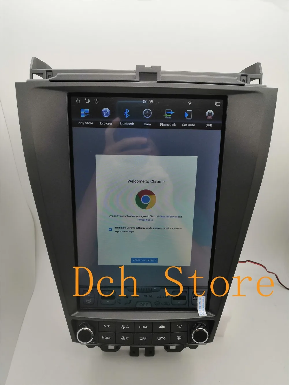 12,1 ''tesla стиль Android 8,1 автомобильный dvd-плеер gps для HONDA ACCORD 7 семь 2003-2007 px6 carplay радио naivgation стерео ips