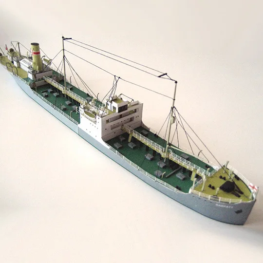 1:400 грузовой Karpaty Польша 3D Бумажная модель Отпариватель ручной DIY буксир