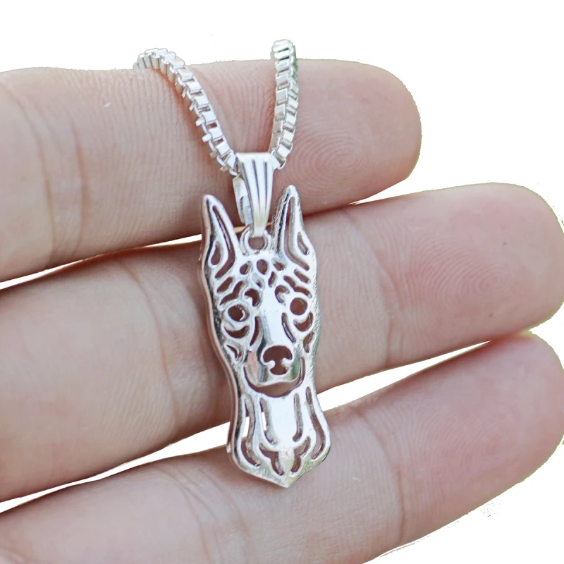 Миниатюрные ожерелья подвески Pinscher с укороченными ушками для собак