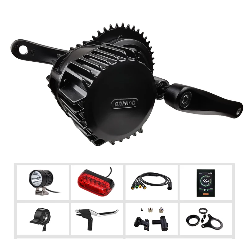 Bafang 8FUN BBSHD 48 в 1000 Вт Электрический велосипед Ebike мотор комплект G320.1000W Средний привод комплект для переоборудования электрического велосипеда Bafang BBSHD