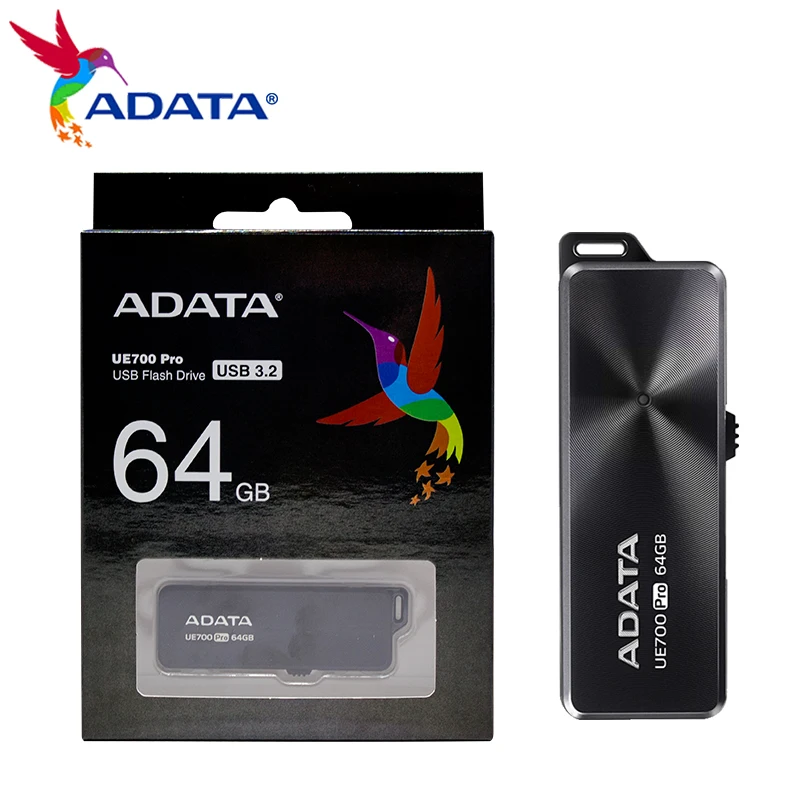 

USB-флеш-накопитель ADATA UE700 Pro, 3,2/512/256 ГБ, USB 128