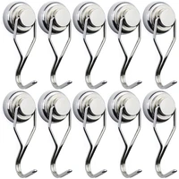 swivel swing magnetic hook new upgraded 60lb 2610 pack refrigerator magnetic hooks strong neodymium magnet hook perfect