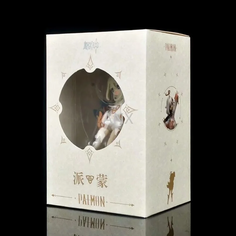 

14CM New in 2021 Genshin Impact Figure Q version Paimon Figure Game Model Toys Collection Desktop ornaments PVC Action Figure