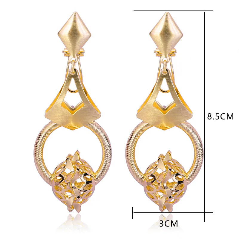 

Nice Fashion Jewelry 2021 Long Drop Dangle Women Earrings High Quality Zircon Gold Earrings for Wedding Party Daily Wear Gift