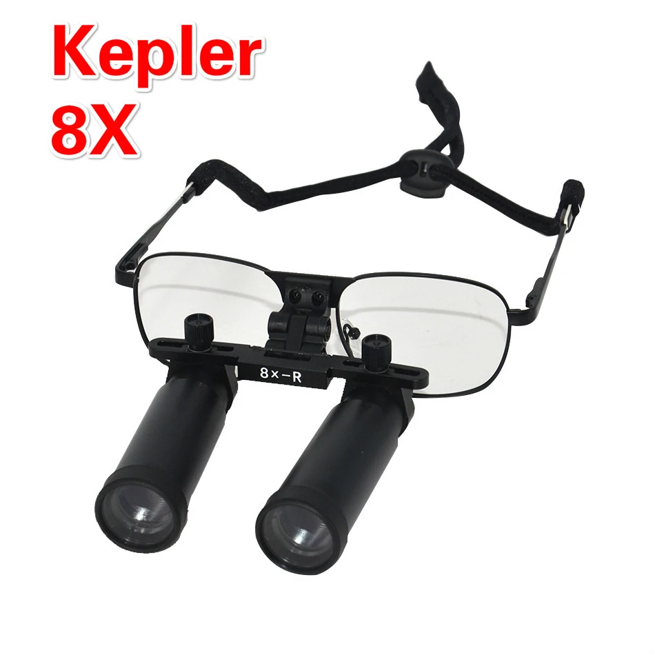 

8X High Power Medical Dental Loupe Surgical Binocular ENT Kepler Optical Magnifier Microsurgery Magnifying Glasses