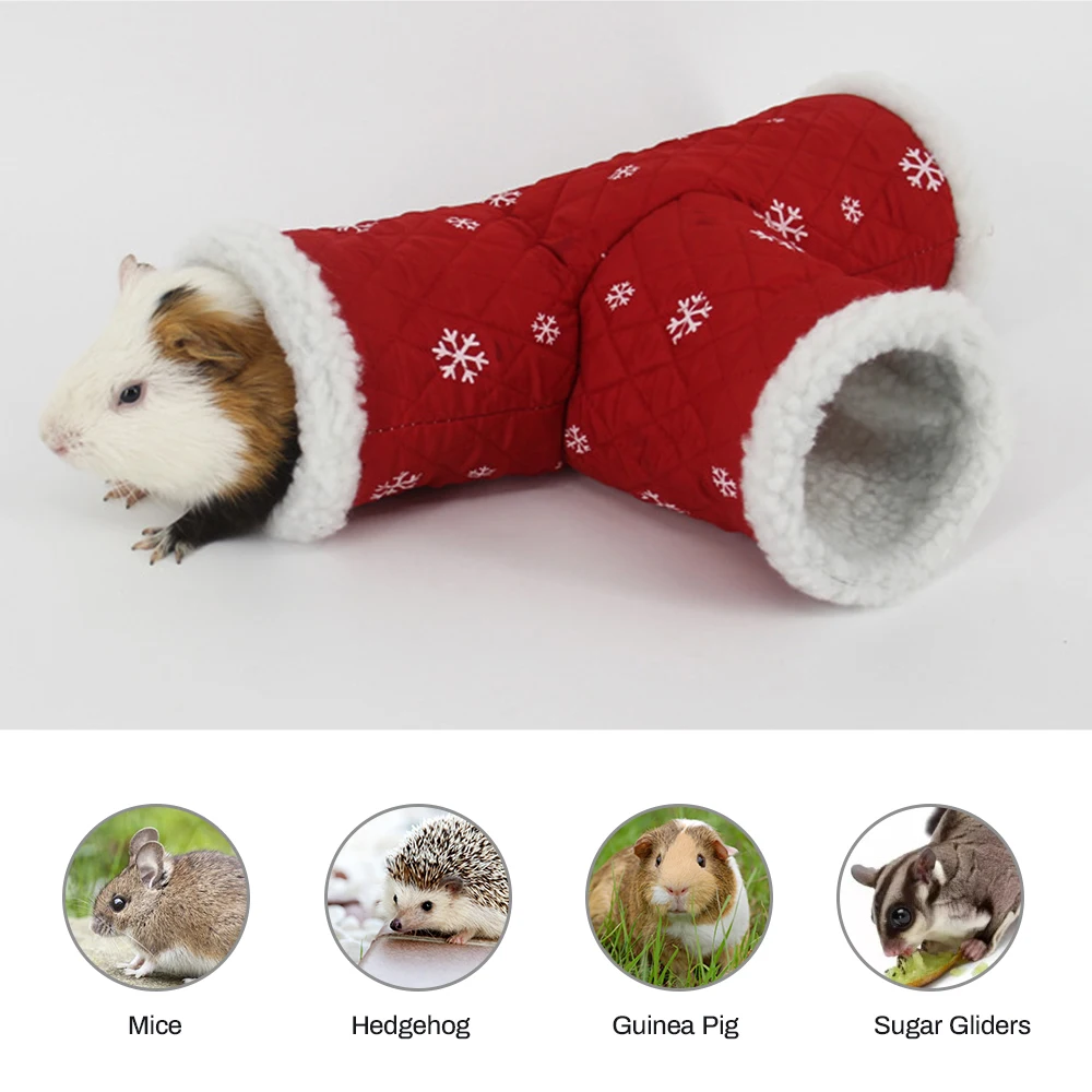 Туннели для домашних животных Т-образный домик теплая кровать маленькие