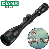 diana 3 9x40 ao riflescope tactical cross reticle optical sight hunting rifle pneumatics scope spotting scope for rifle hunting
