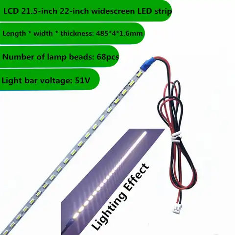 21,5 Дюймов 22 дюйма 485 мм светодиодный Подсветка лампы Газа комплект Регулируемая Яркость обновление с холодным катодом (CCFL) ЖК-дисплей Экран ...
