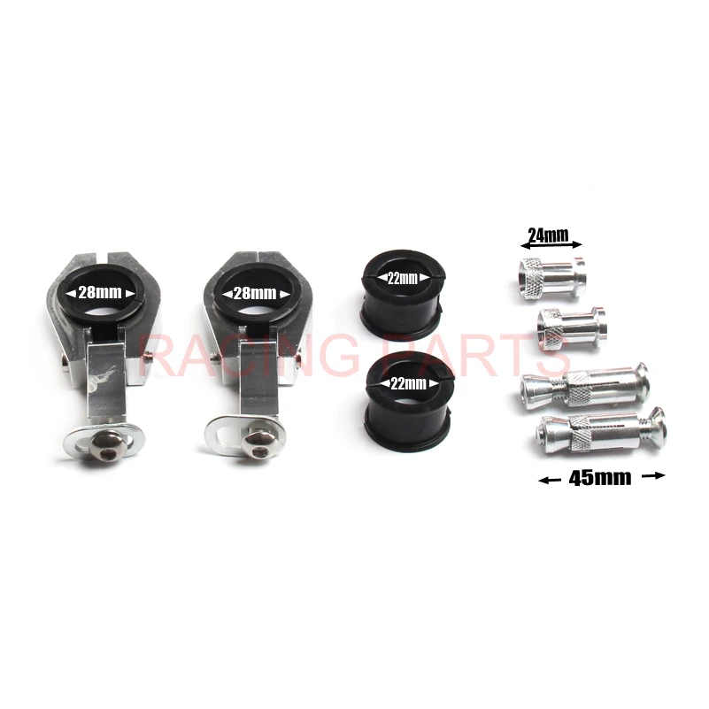 22 28 мм руль мотоциклетная щетка защита рук зажим монтажный комплект| |