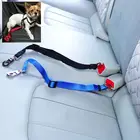 Ремень безопасности для домашних животных, регулируемый поводок для маленьких и средних собак