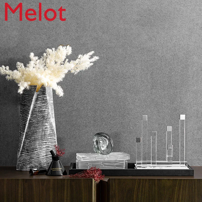 

Italian Style Light Luxury Glass Aromatherapy Bottle Decoration Hotel Club Decoration Bathroom Accessories