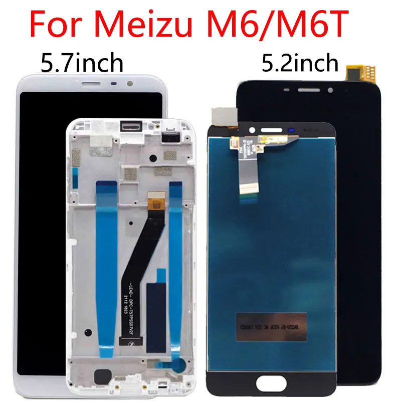 ЖК-дисплей для Meizu M6 M711H M6S M6T M811Q M811H дигитайзер ЖК-экрана в сборе | Мобильные