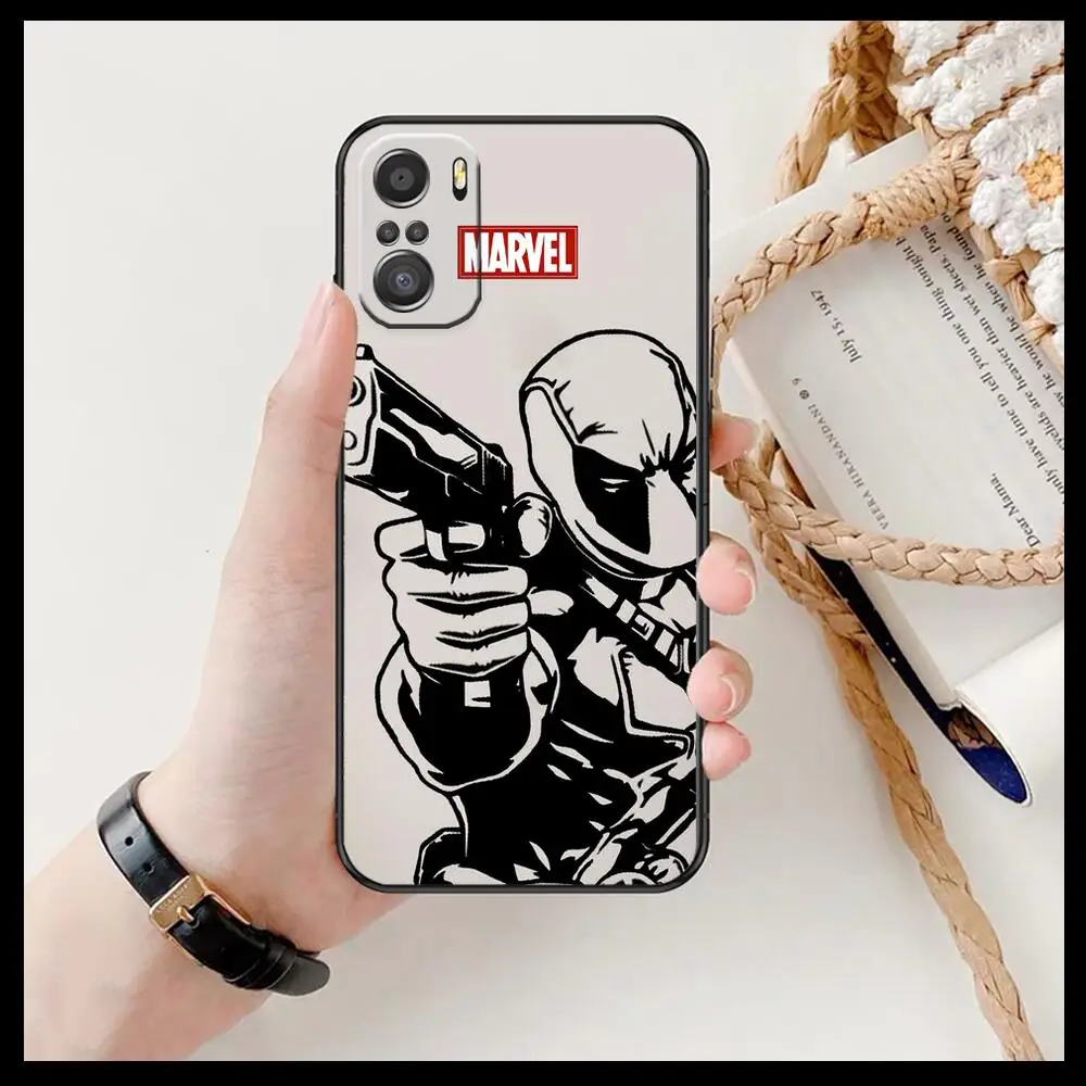 marvel iron man spiderman phone case for xiaomi redmi 11 lite 9c 8a 7a pro 10t 5g cover mi 10 ultra poco m3 x3 nfc 8 se cover free global shipping