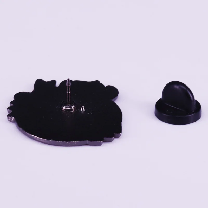 LB261 Монстр металлическая брошь эмаль на булавке рюкзак с нашивками сумка стиль