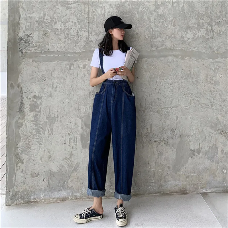 JUJULAND Overalls for women Jumpsuit Casual Solid Combinaison Femme Rompers Womens Long Playsuit Mujer Plus Size 3787 | Женская одежда