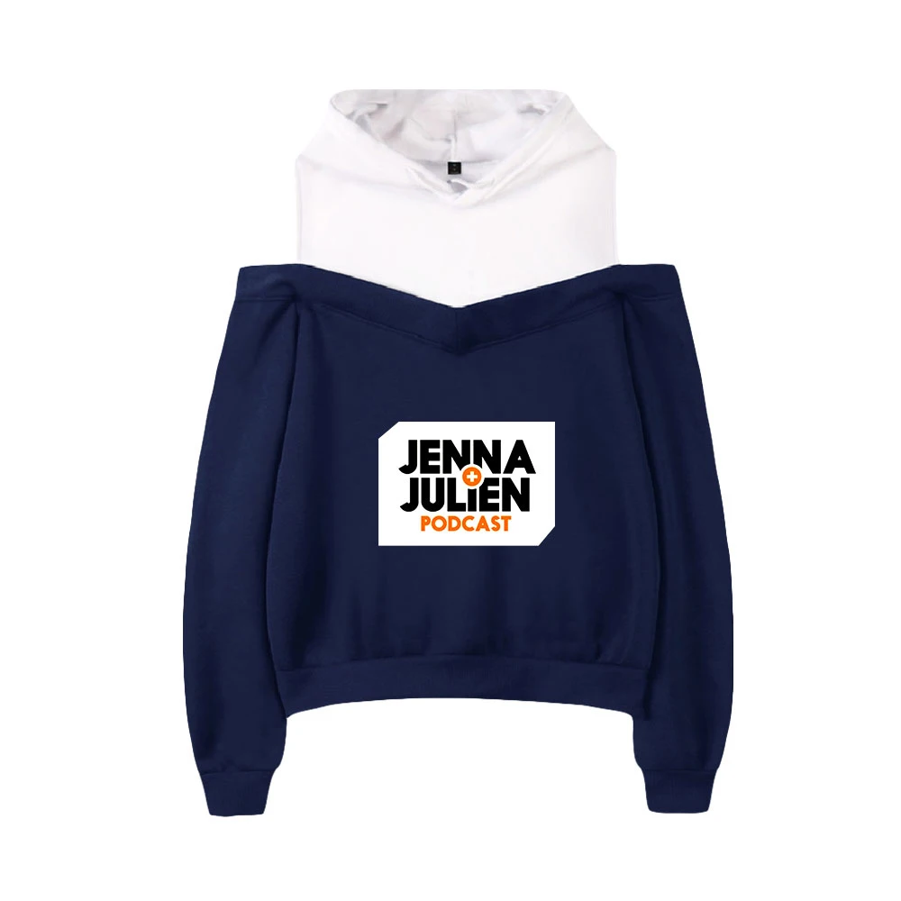 

WAWNI Jenna Marbles Off Shoulder Hoodies Coaplay Sweatshirt Harajuku Sexy Girls Casual Pullovers Womens Hoodies Sweatshirts