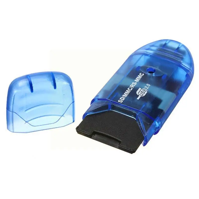 

High Speed Usb Memory Card Reader Writer Adapter For Sd Sdhc Tf Up To 64gb D9s3