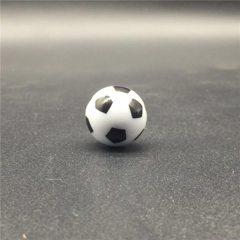 Soccerwe мини настольные футбольные фигурки аксессуары белый черный цвет 18 мм