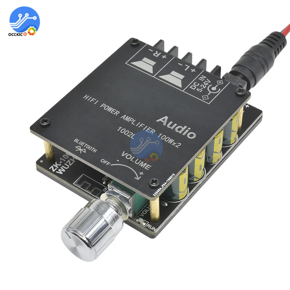Беспроводная плата цифрового мини усилителя с поддержкой Bluetooth 5 0 Вт x2