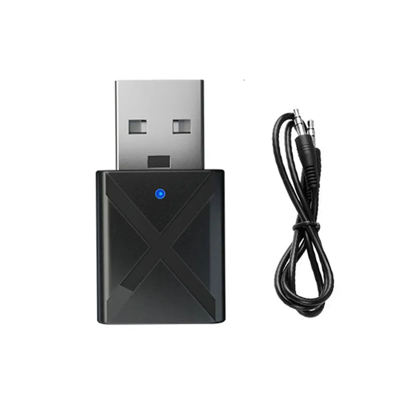 Беспроводной Bluetooth-совместимый аудиоприемник 5 0 передатчик мини стерео AUX RCA USB