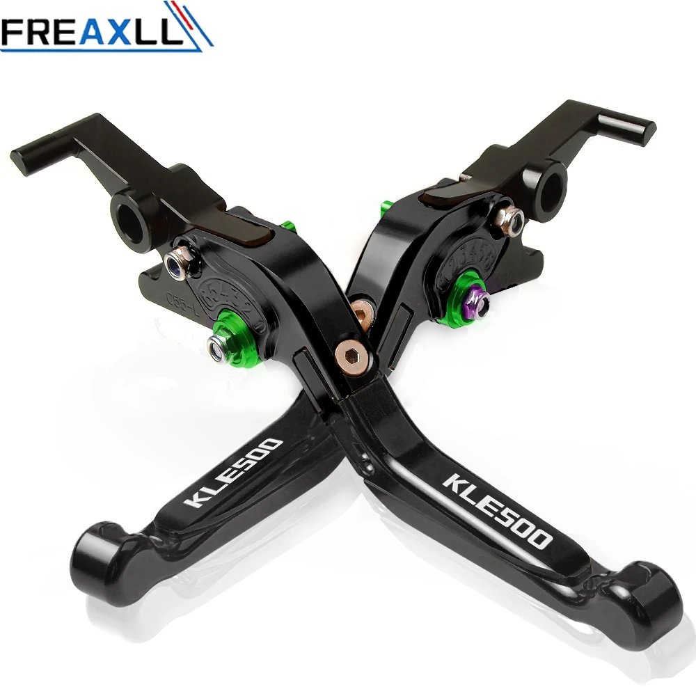 Для Kawasaki KLE 500 KLE500 1991 2007 Складные Выдвижные регулируемые CNC алюминиевые тормоза