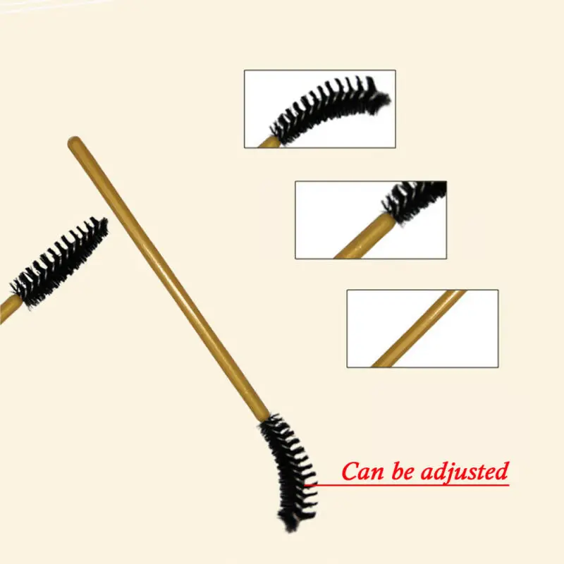 Новинка 50 шт. щетка для ресниц косметические кисточки одноразовые щеточки туши